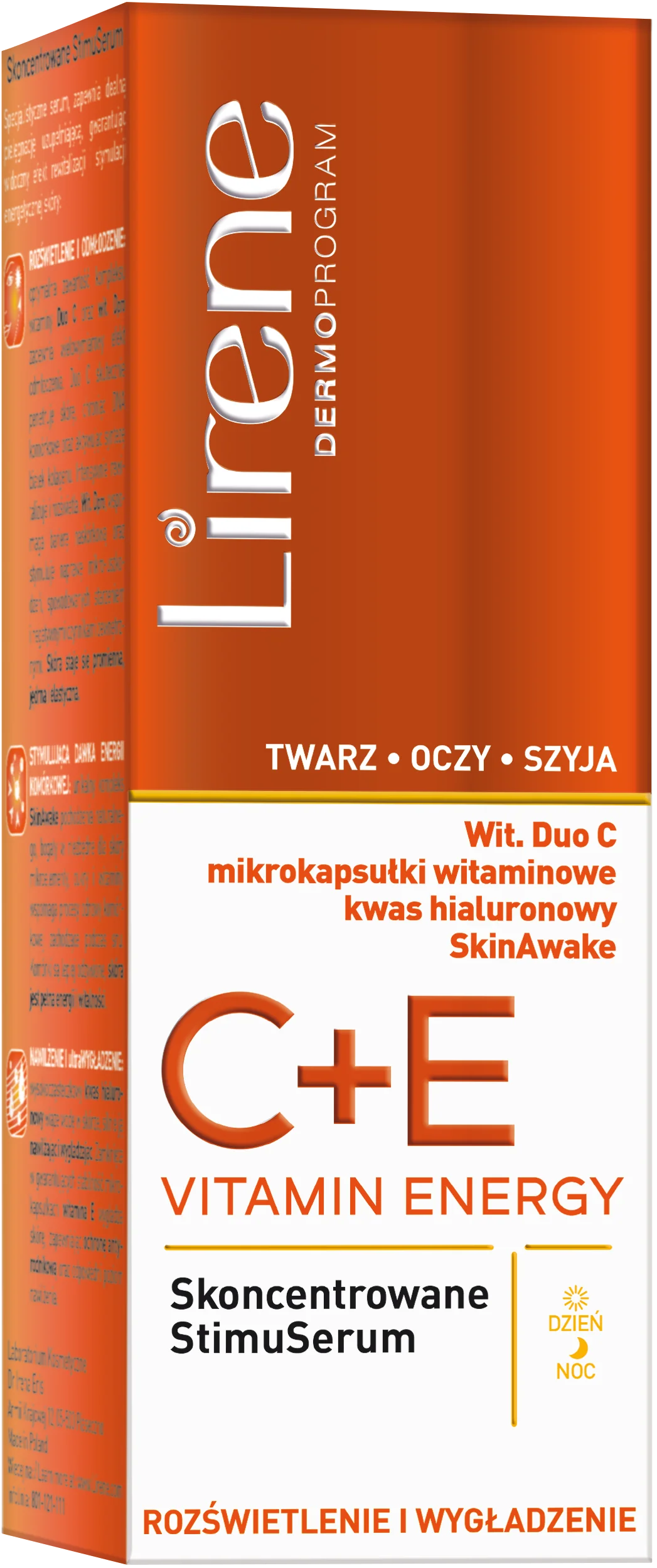 Lirene C+E VITAMIN ENERGY skoncentrowane StimuSerum, 30 ml