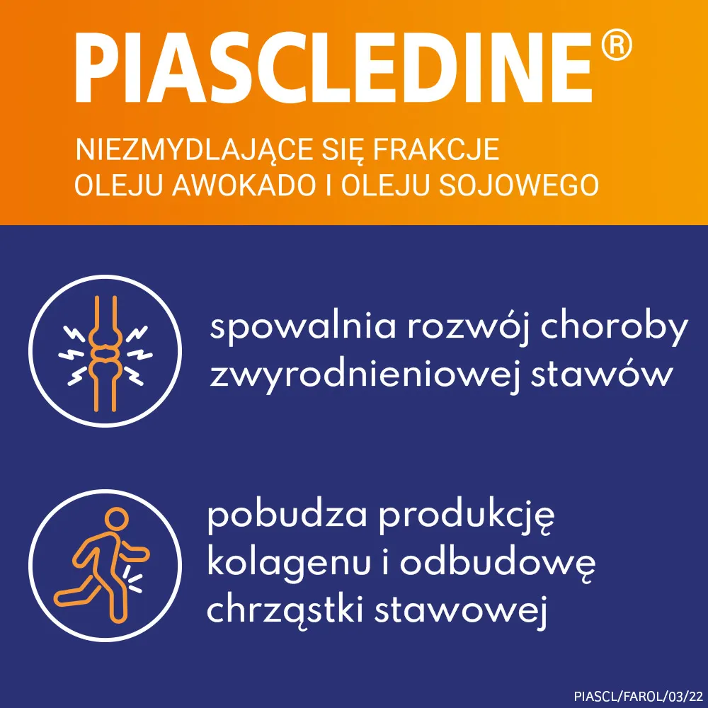 Piascledine, 100 mg + 200 mg, 30 kapsułek 