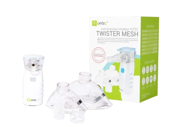 Intec Twister Mesh, inhalator membranowy
