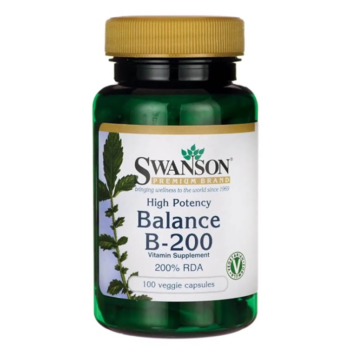Swanson Balance B-200, suplement diety, 100 kapsułek