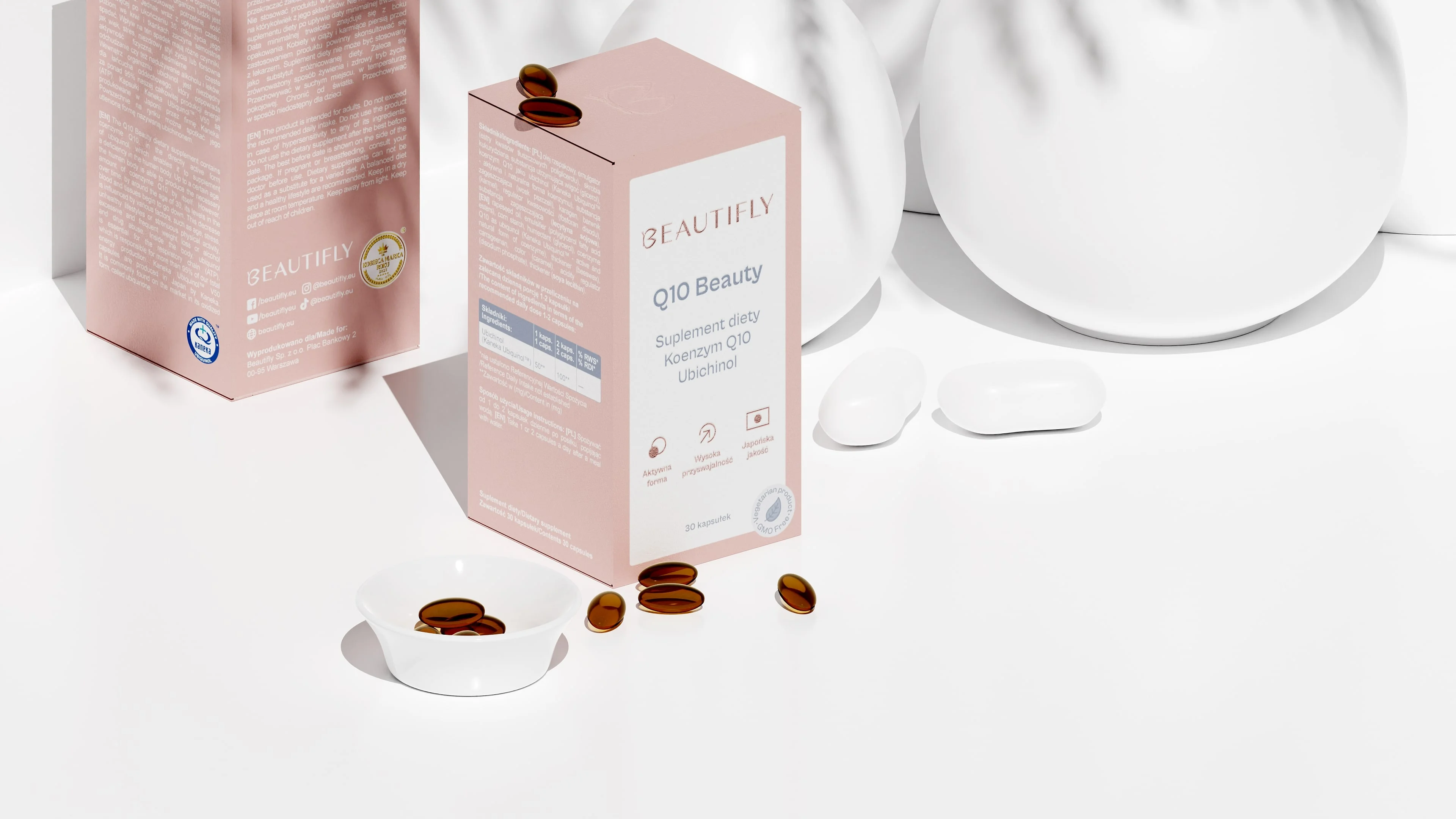 Beautifly Q10 Beauty Koenzym Q10 Ubichinol 30 kapsułek