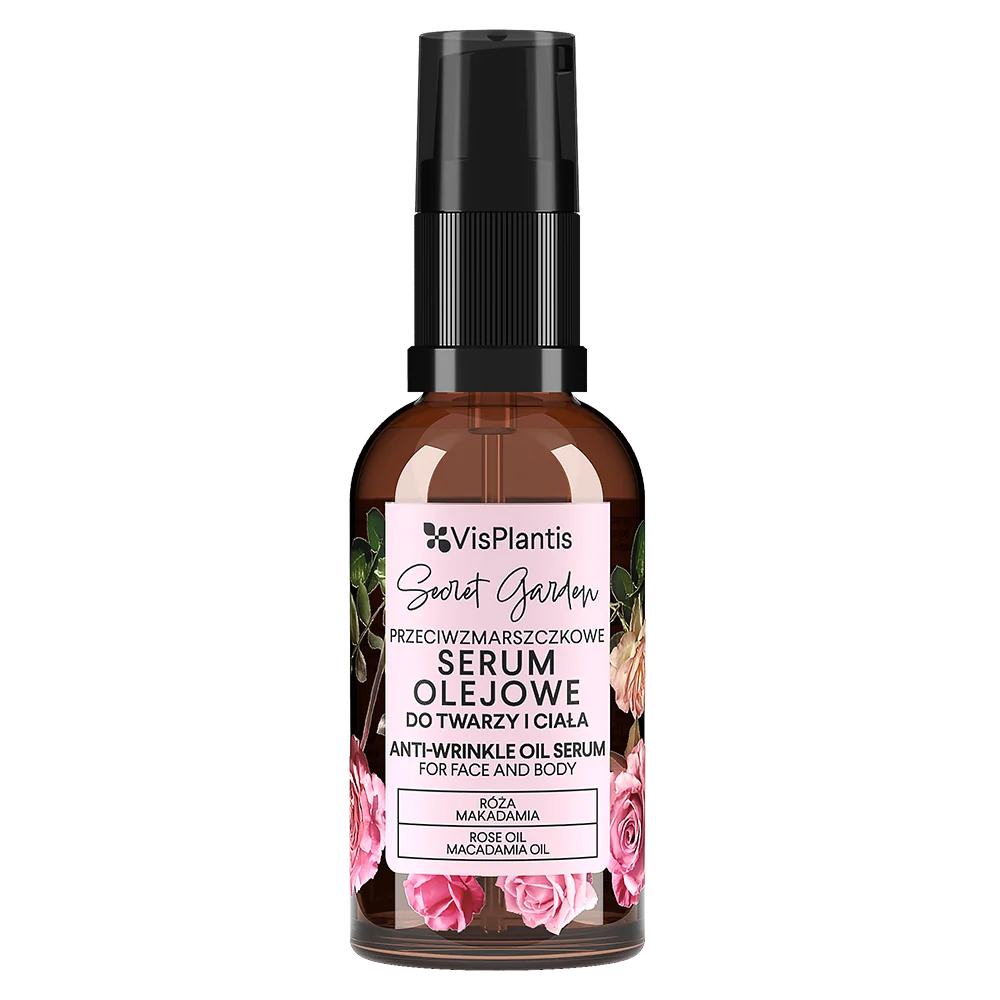 Vis Plantis olejek różany do twarzy i ciała, 30 ml