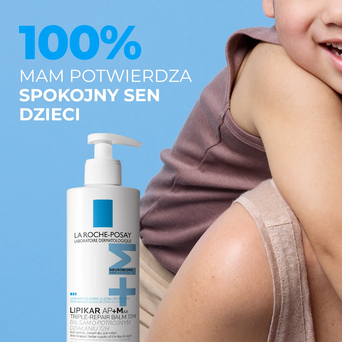 La Roche-Posay Lipikar Baume LIGHT AP+M Balsam regenerujący do ciała, 400 ml