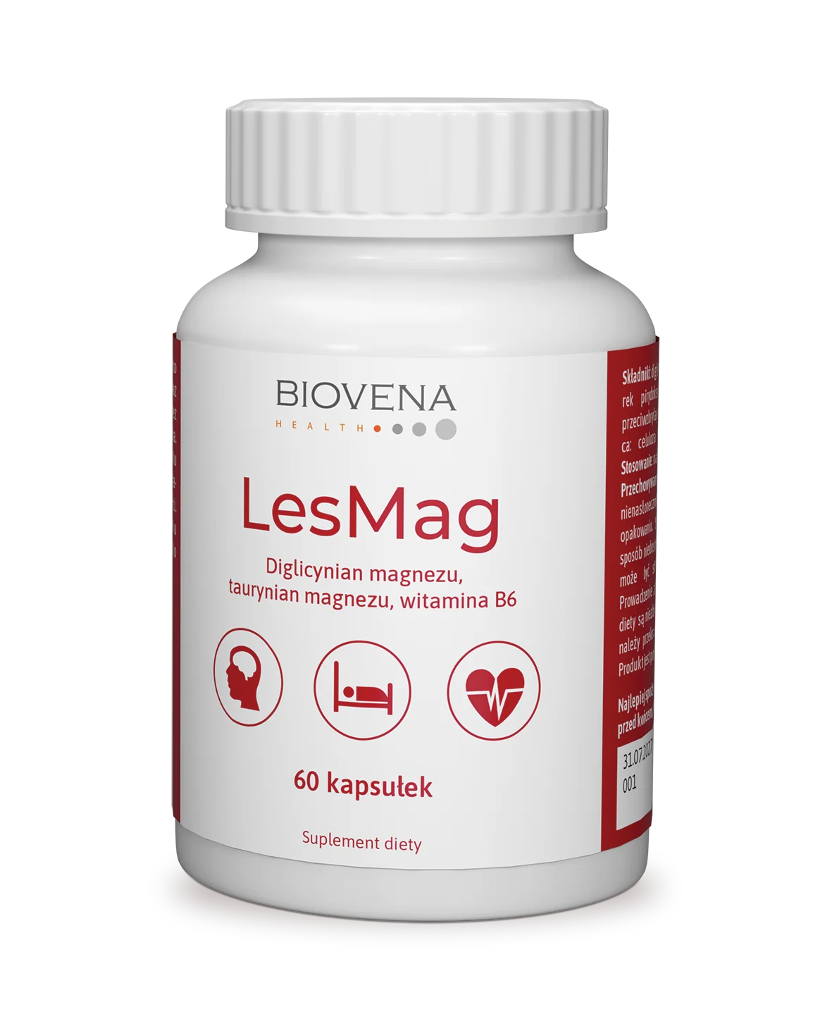 Biovena Health LesMag 60 kapsułek