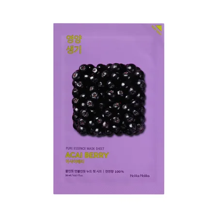 Holika Holika Pure Essence Mask Sheet Acai Berry maseczka w płachcie, 23 ml