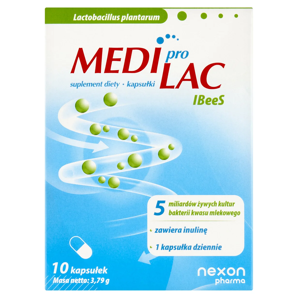 Mediprolac IBeeS 10 kapsułek