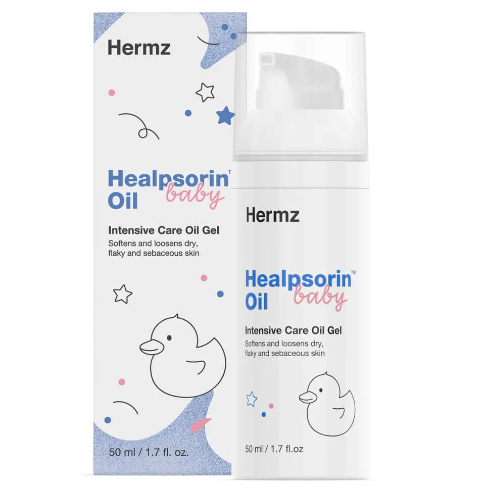 Healpsorin Baby Oil, olejek żelowy na ciemieniuchę, 50 ml