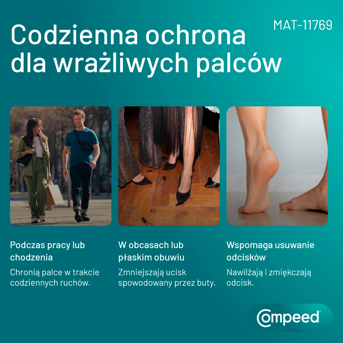 Compeed plastry na odciski średnie, 10 sztuk