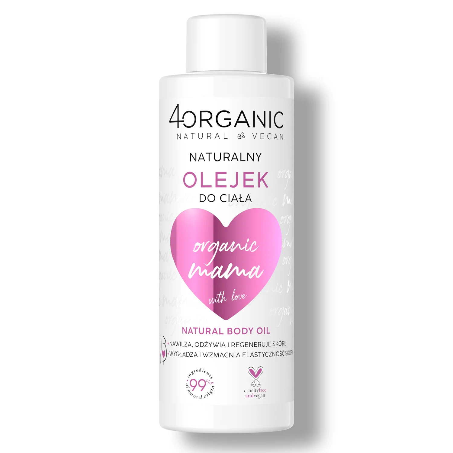 Organic Mama naturalny olejek do ciała, 125 ml