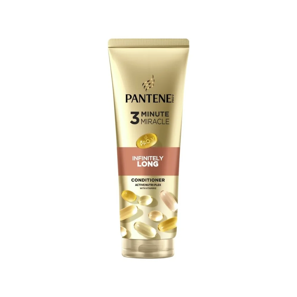 Pantene Pro-V Inifnitely Long 3 Minute Miracle odżywka do włosów długich i słabych, 275 ml