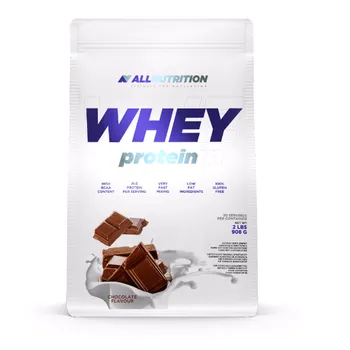 Allnutrition Whey Protein, suplement diety, smak czekoladowy, 908 g 