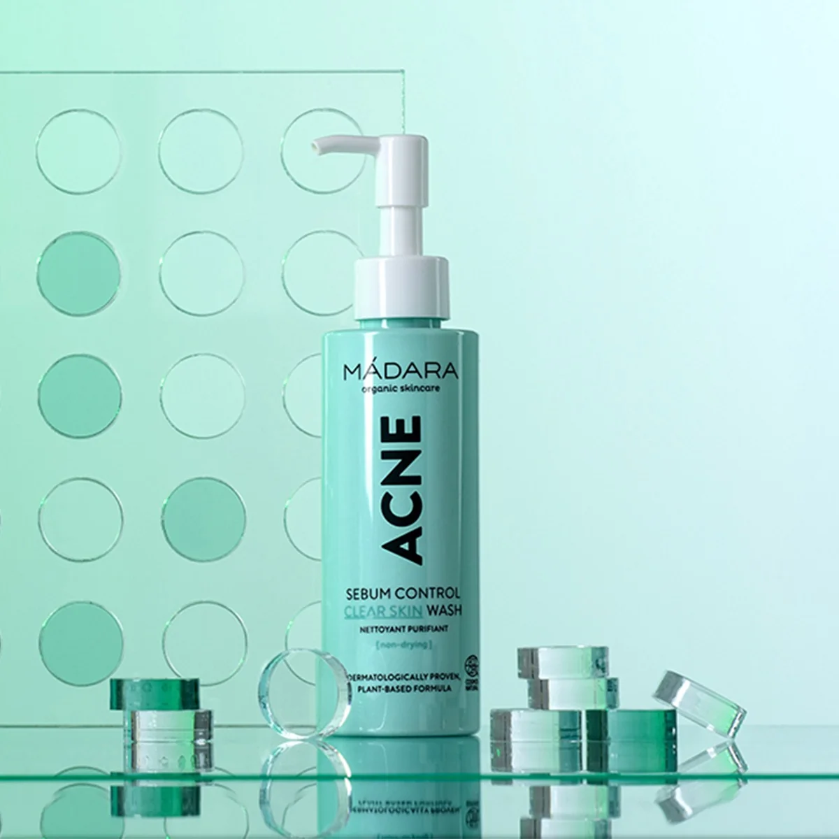 Madara Acne Sebum Control Clear Skin Wash żel do mycia twarzy, 140 ml