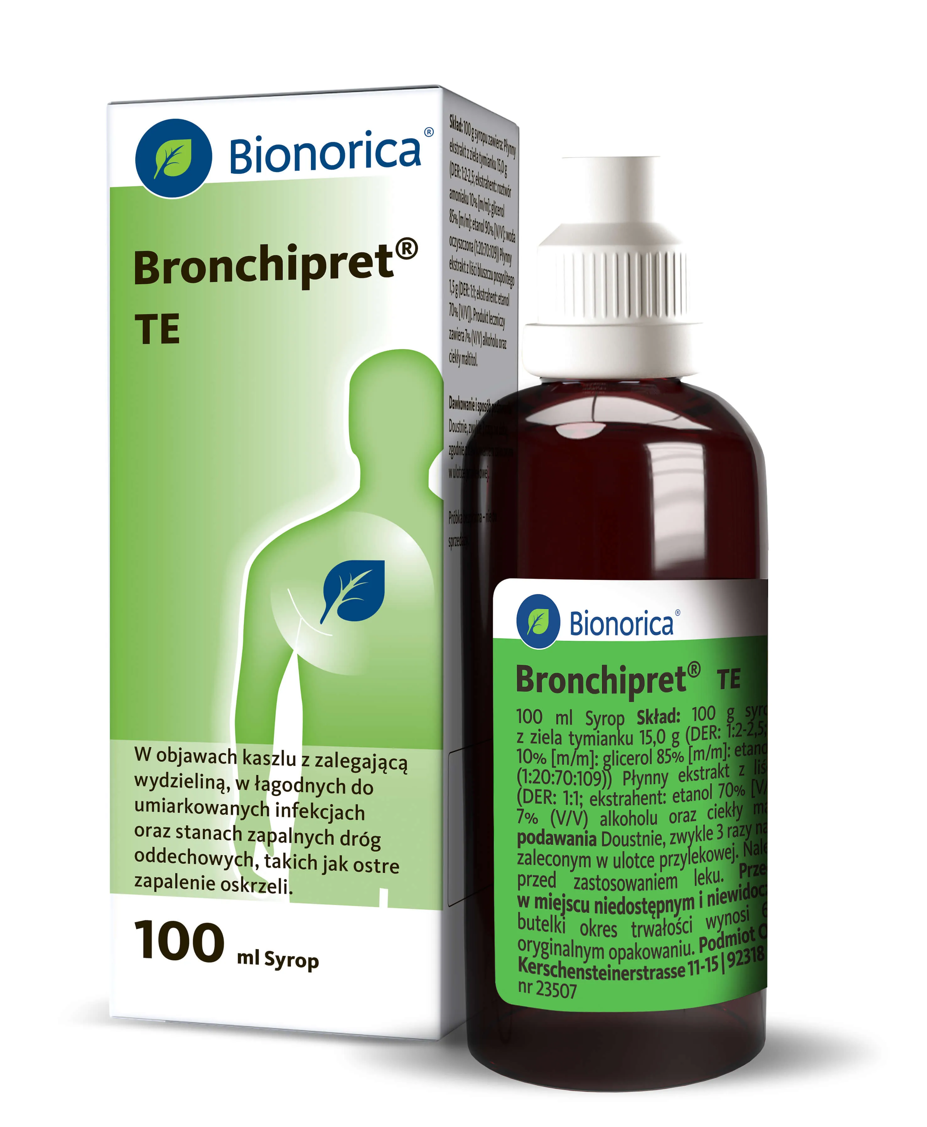 Bronchipret TE,  syrop, 100 ml