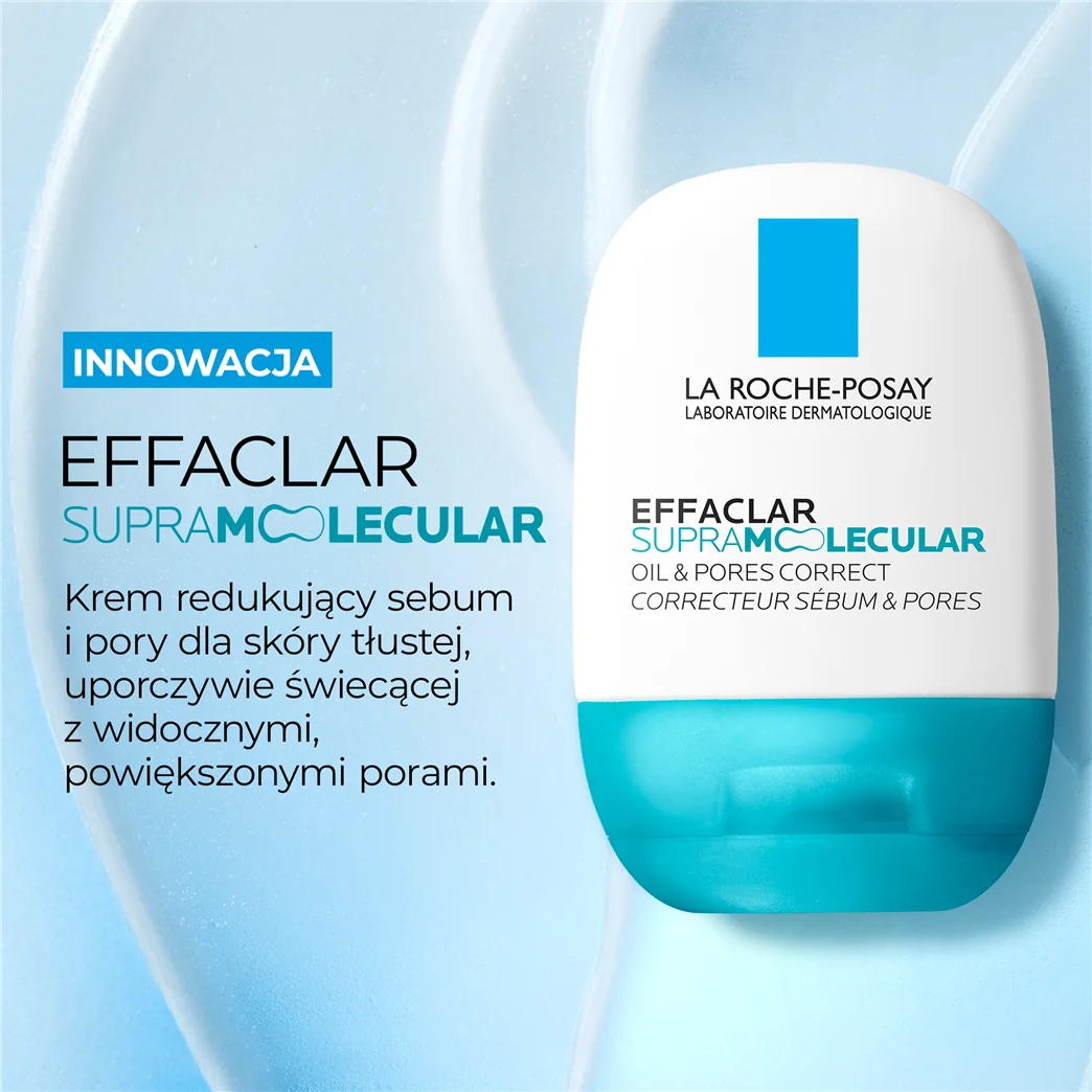 La Roche-Posay Effaclar Supramolecular krem redukujący sebum i pory, 40 ml