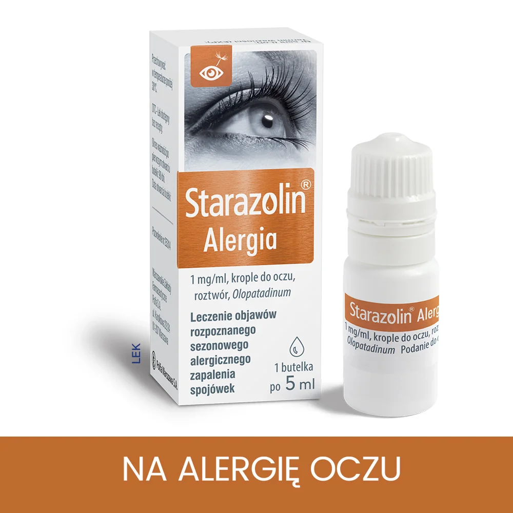 Starazolin Alergia 1 mg/ml, krople do oczu, 5 ml