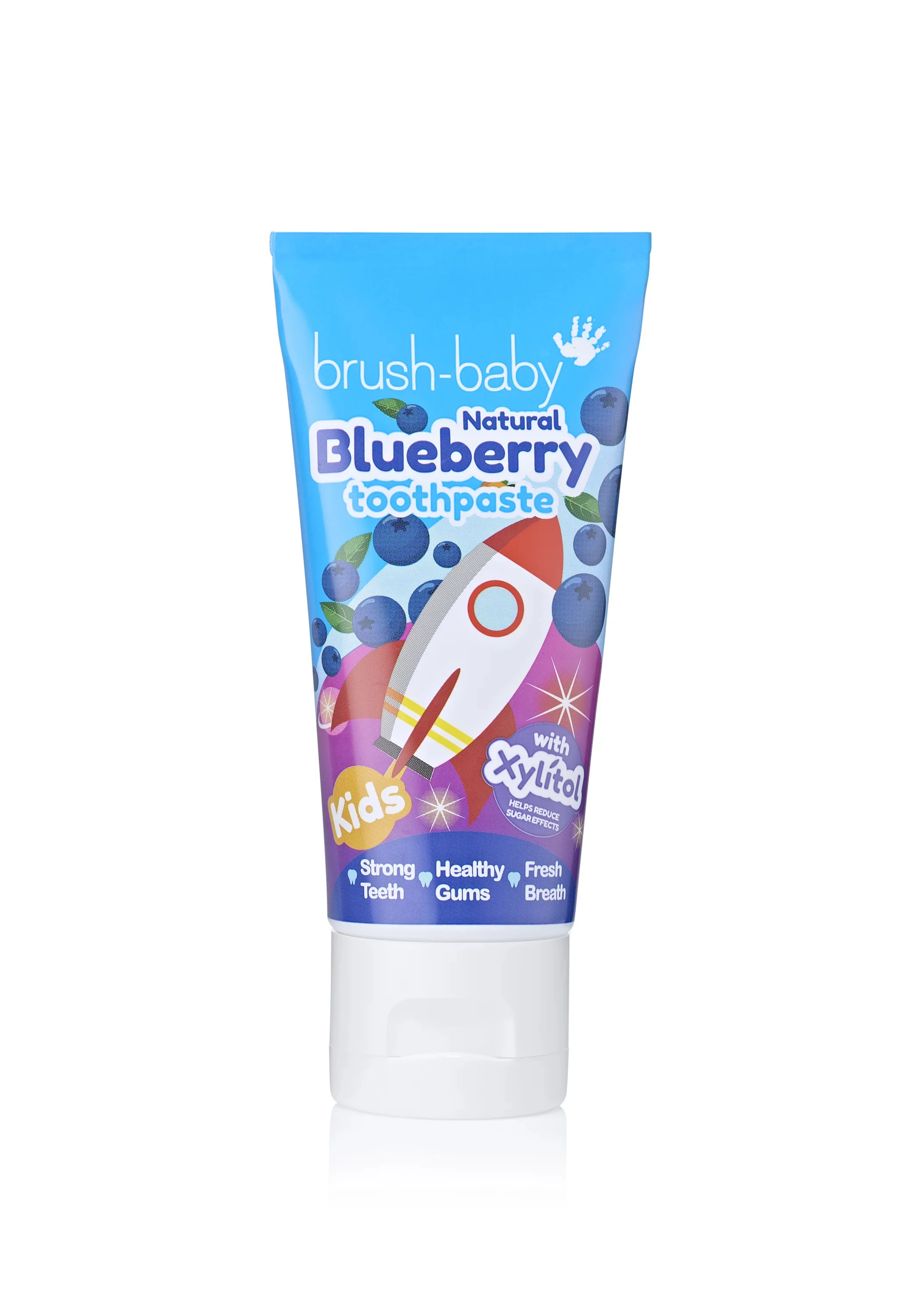 Brush-Baby pasta do zębów dla dzieci 3+ lat Blueberry, 50 ml