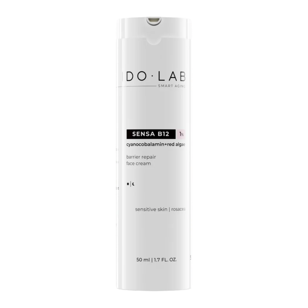 IDO LAB Sensa Krem łagodzący dla cery wrażliwej i naczynkowej, 50 ml