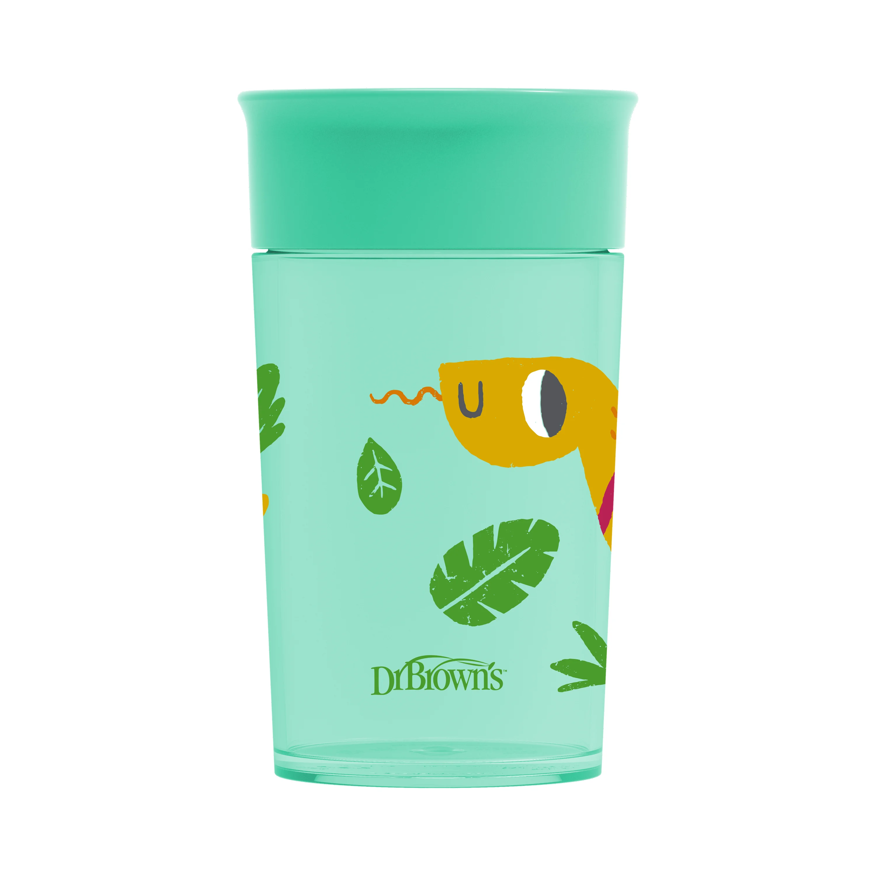 Dr Brown's Kubek 300 ml 360° Picie jak ze szklanki zielony, 1 sztuka
