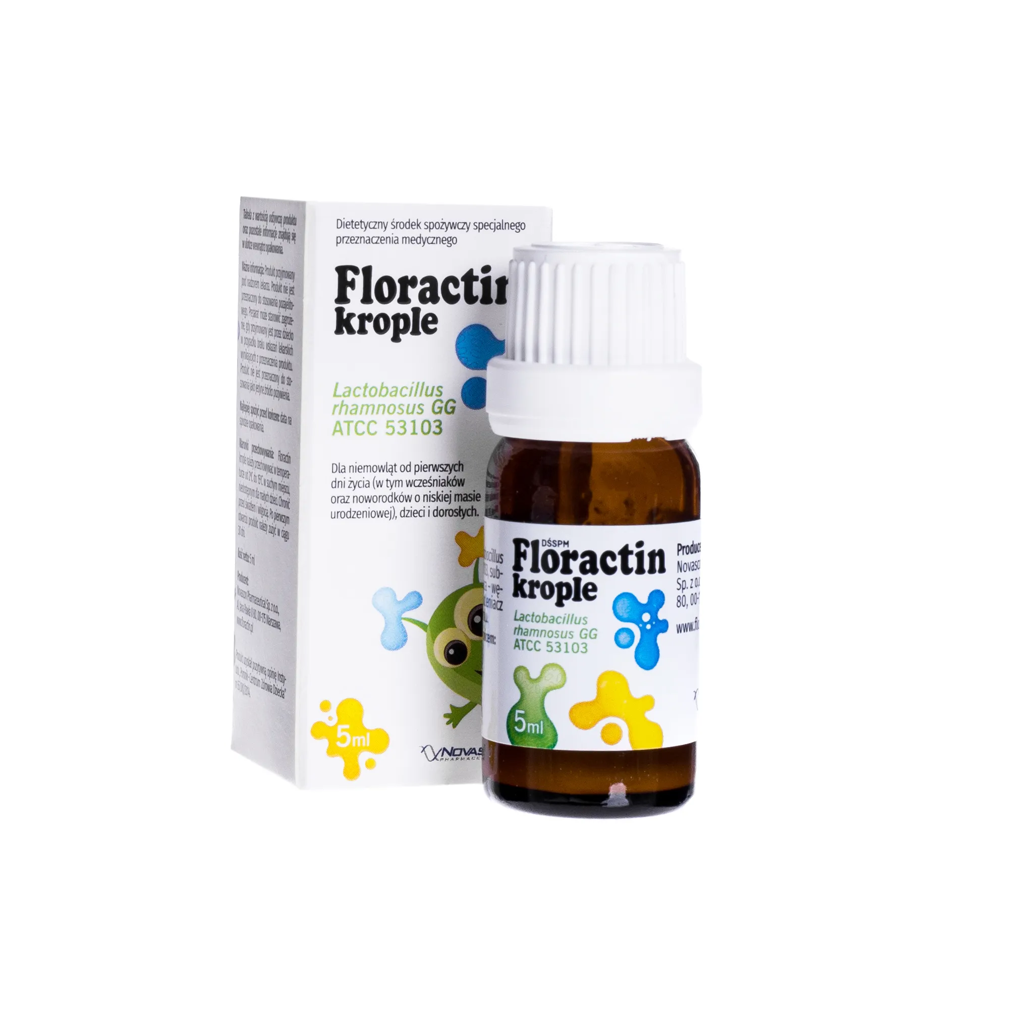 Floractin, krople, 5 ml 