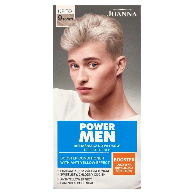 POWER MEN Rozjaśniacz do włosów do 9 tonów