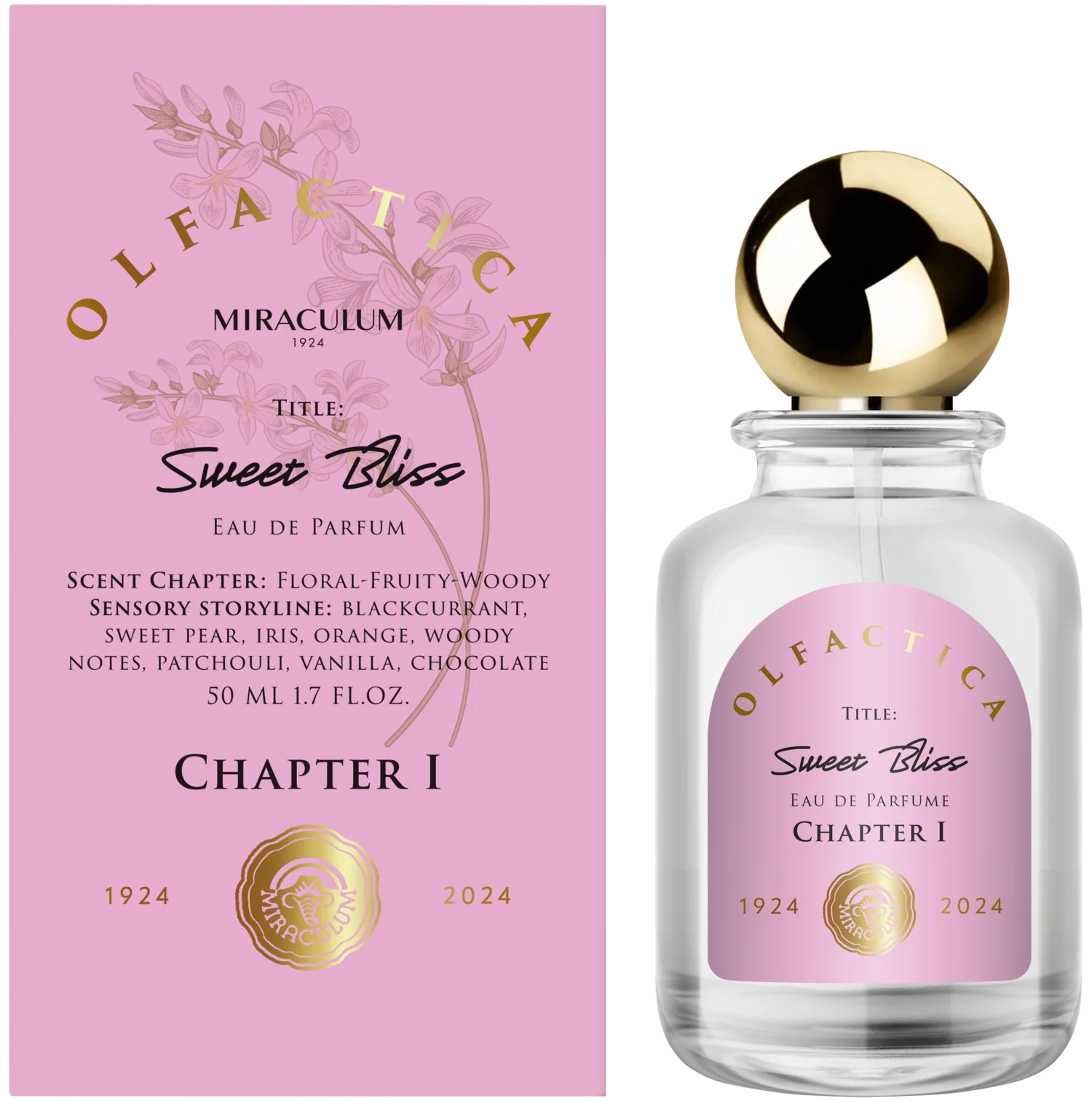 Miraculum Olfactica Sweet Aura woda perfumowana, 50 ml