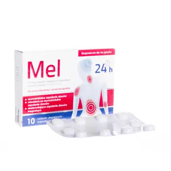 Mel 7,5 mg - 10 tabletek o działaniu przeciwbólowym i przeciwzapalny, 