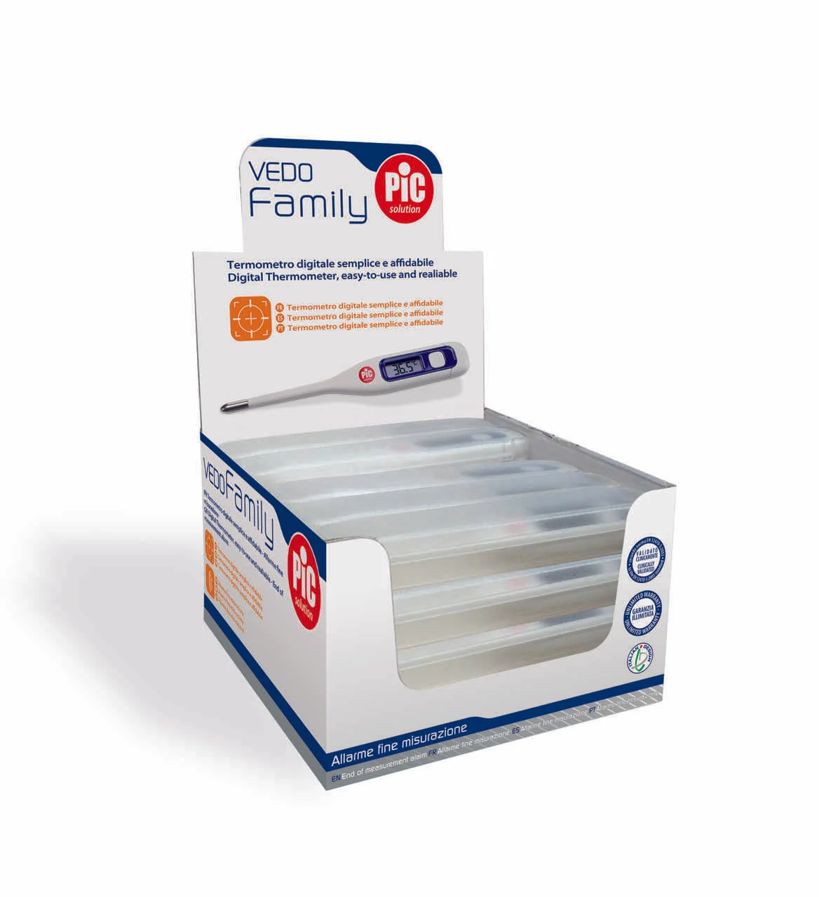 PIC VedoFamily termometr elektroniczny, 1 sztuka
