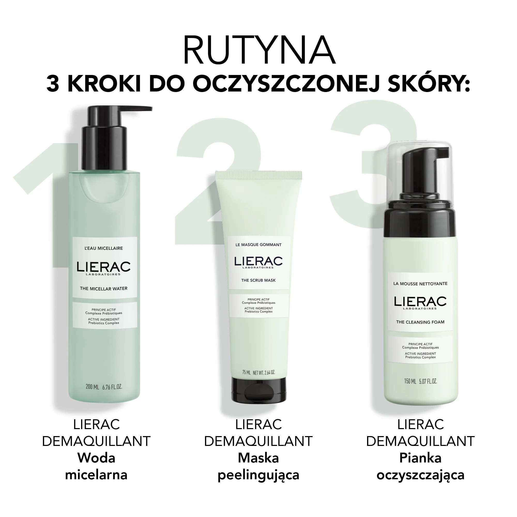 Lierac Maska – peeling z prebiotykami 75 ml