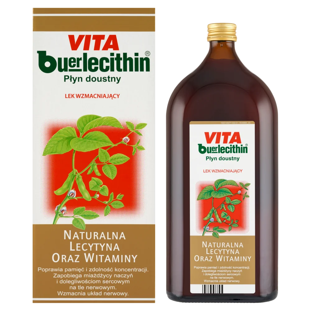 Vita Buerlecithin płyn doustny, 1000 ml