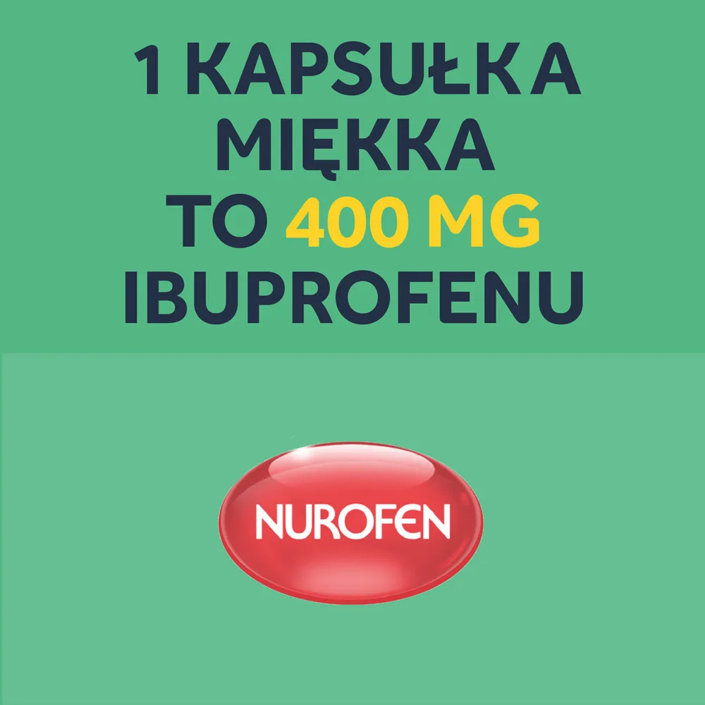 Nurofen Express Forte, 400 mg, 10 kapsułek 