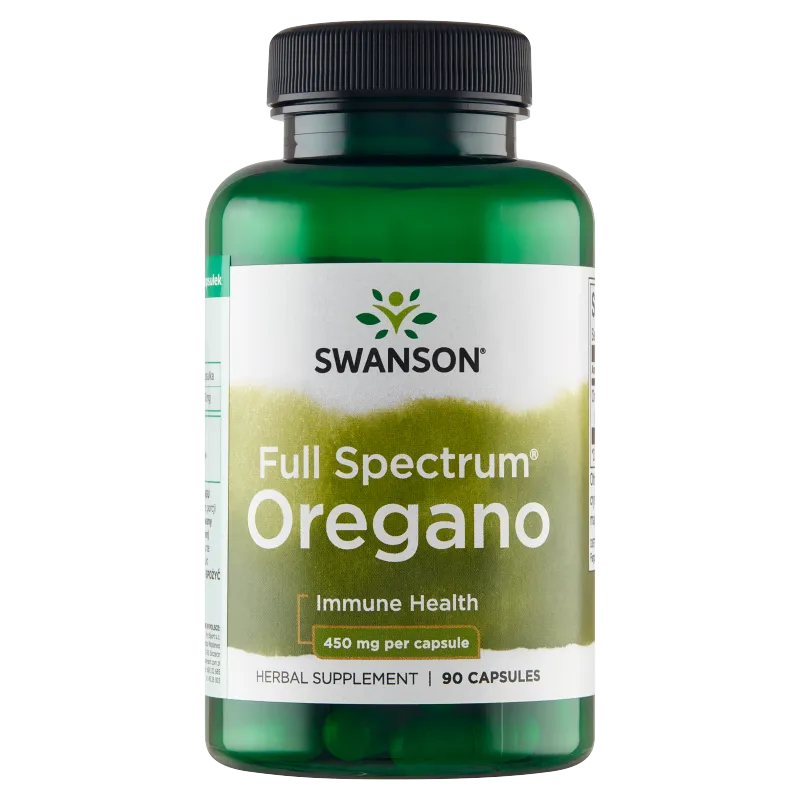Swanson Oregano, suplement diety, 90 kapsułek