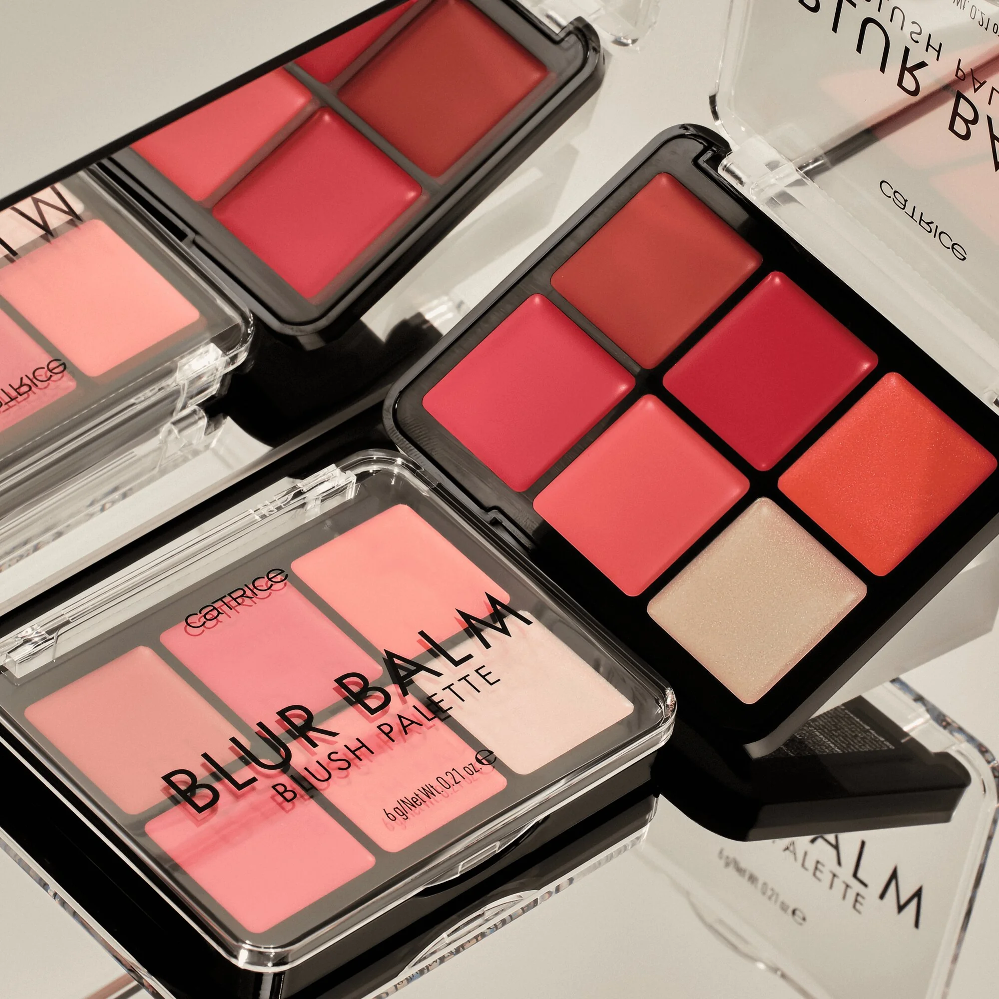 CATRICE lur Balm Blush Palette paleta róży 010 Blush Blindness, 6 g