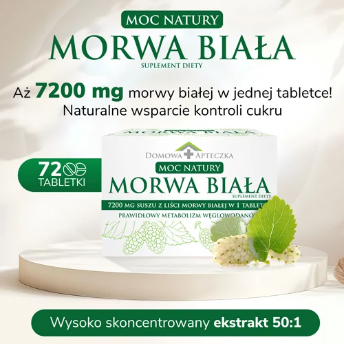 Domowa Apteczka Morwa Biała 72 tabletki