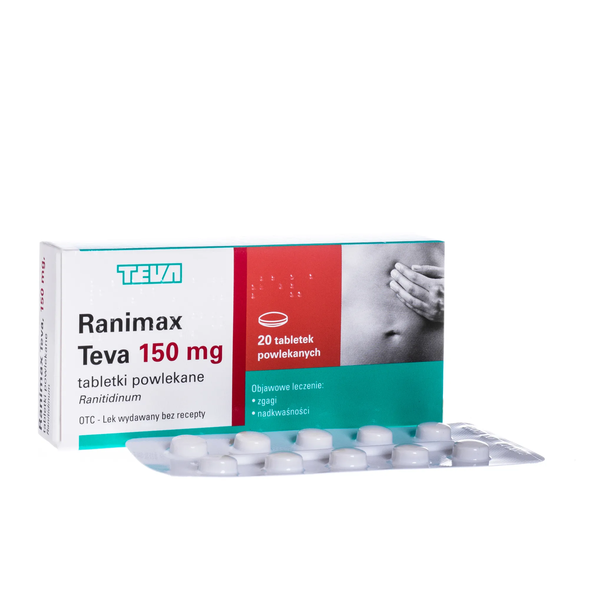 Ranimax Teva, 20 tabletek