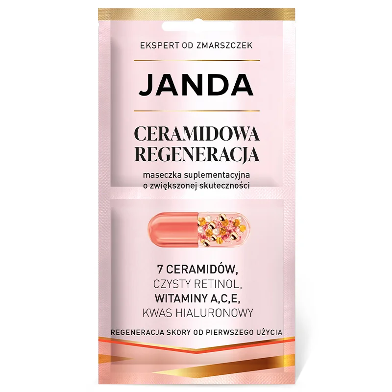 Janda Ceramidowa Regeneracja maseczka suplementacyjna, 8 ml