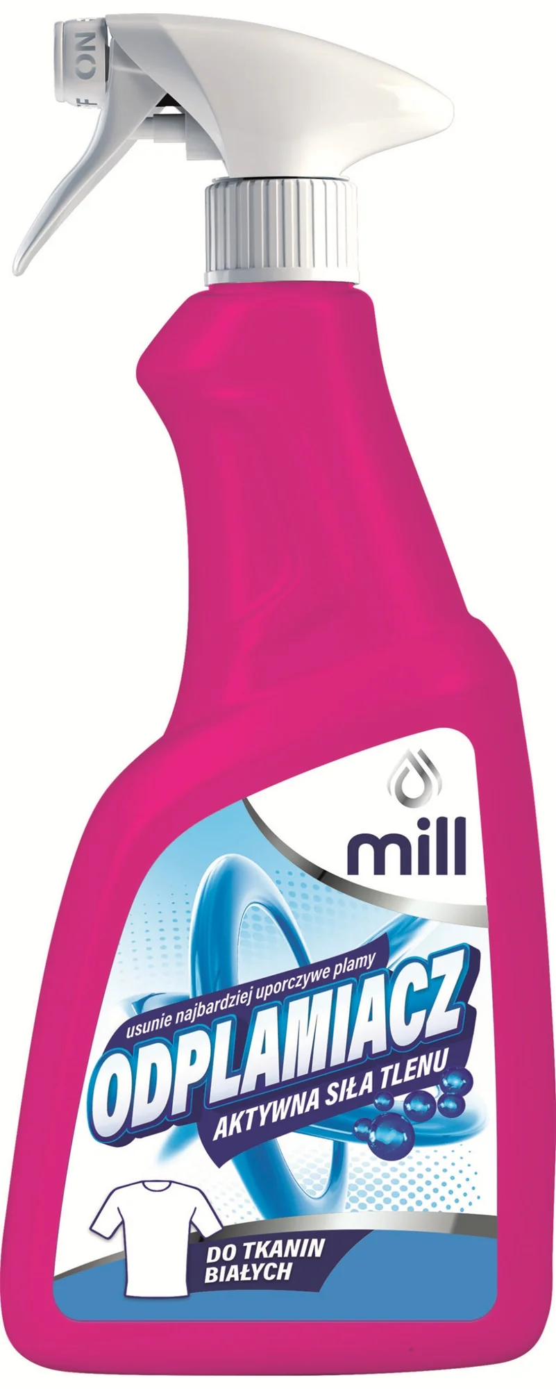 Mill Clean odplamiacz do tkanin białych, 555 ml