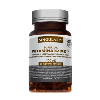 Singularis Superior Witamina K2 MK-7, suplement diety, 60 kapsułek 