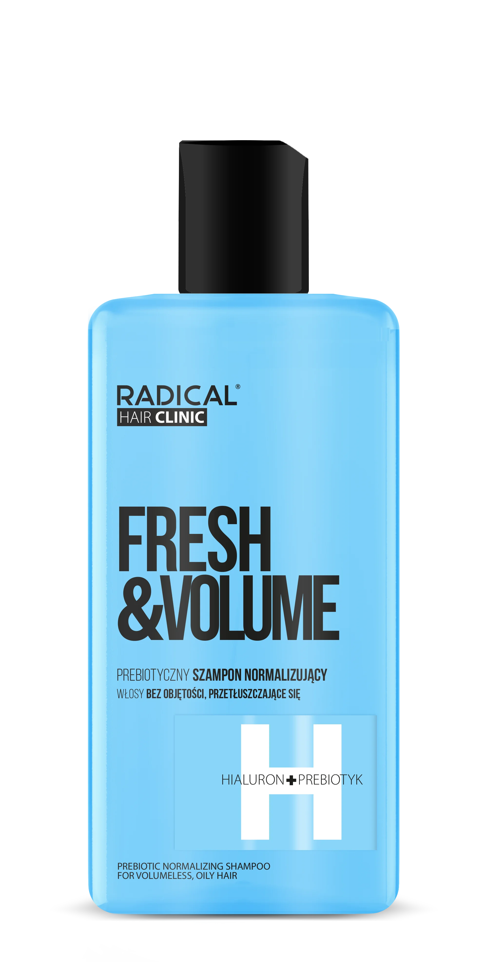 Radical Fresh & Volume prebiotyczny szampon normalizujący, 300 ml