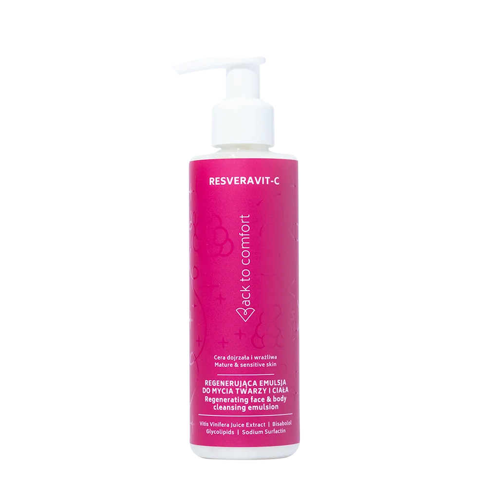Back To Comfort Resveravit-C emulsja micelarna do mycia twarzy i ciała, 200 ml