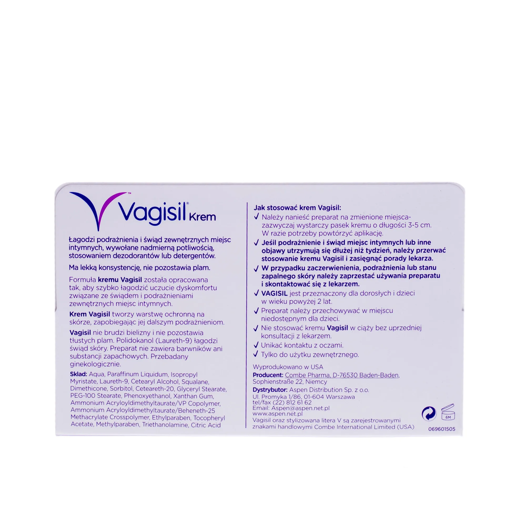 Vagisil krem, 15 g 