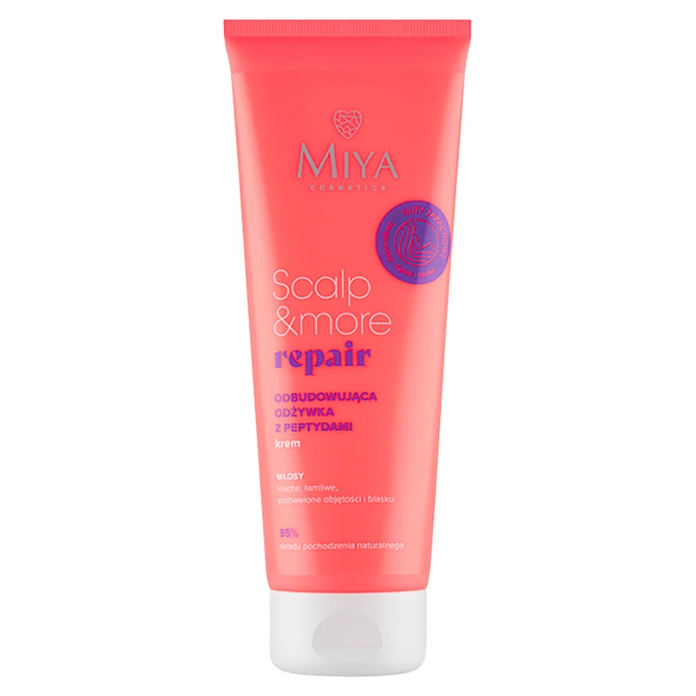 Miya Scalp&more Repair odbudowująca odżywka z peptydami krem, 200 ml