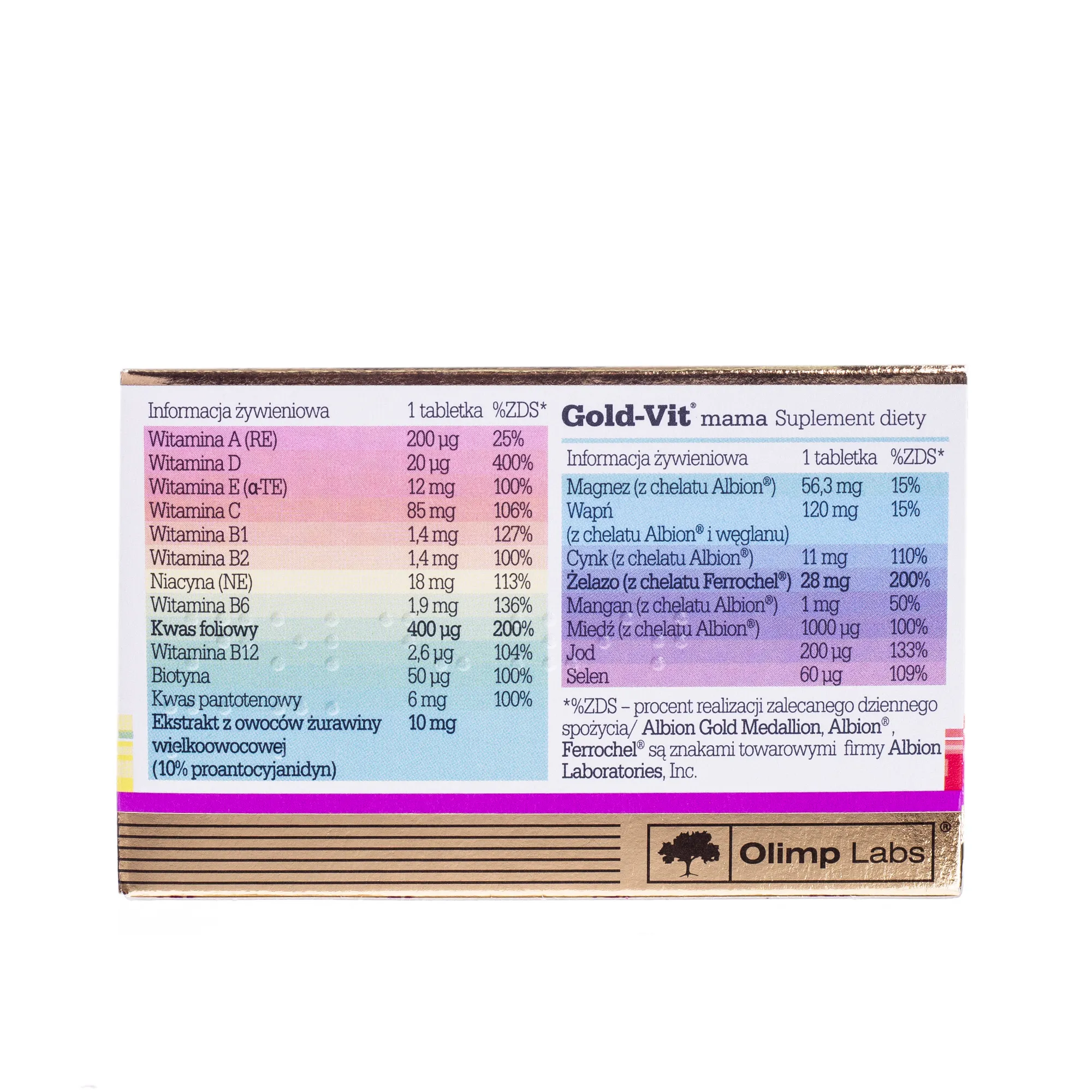 Olimp Gold-Vit Mama, suplement diety, 30 tabletek 