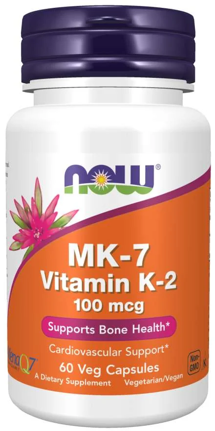 Now Foods Witamina K2 (MK-7) 100 µg 60 kapsułek