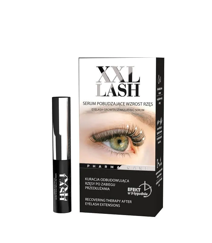 L'Biotica XXL Lash, serum pobudzające wzrost rzęs, 3 ml