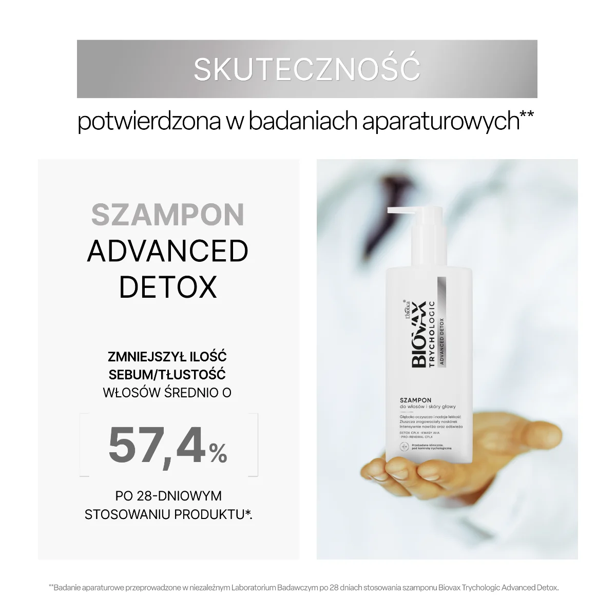 Biovax Trychologic Advanced Detox szampon, 200 ml