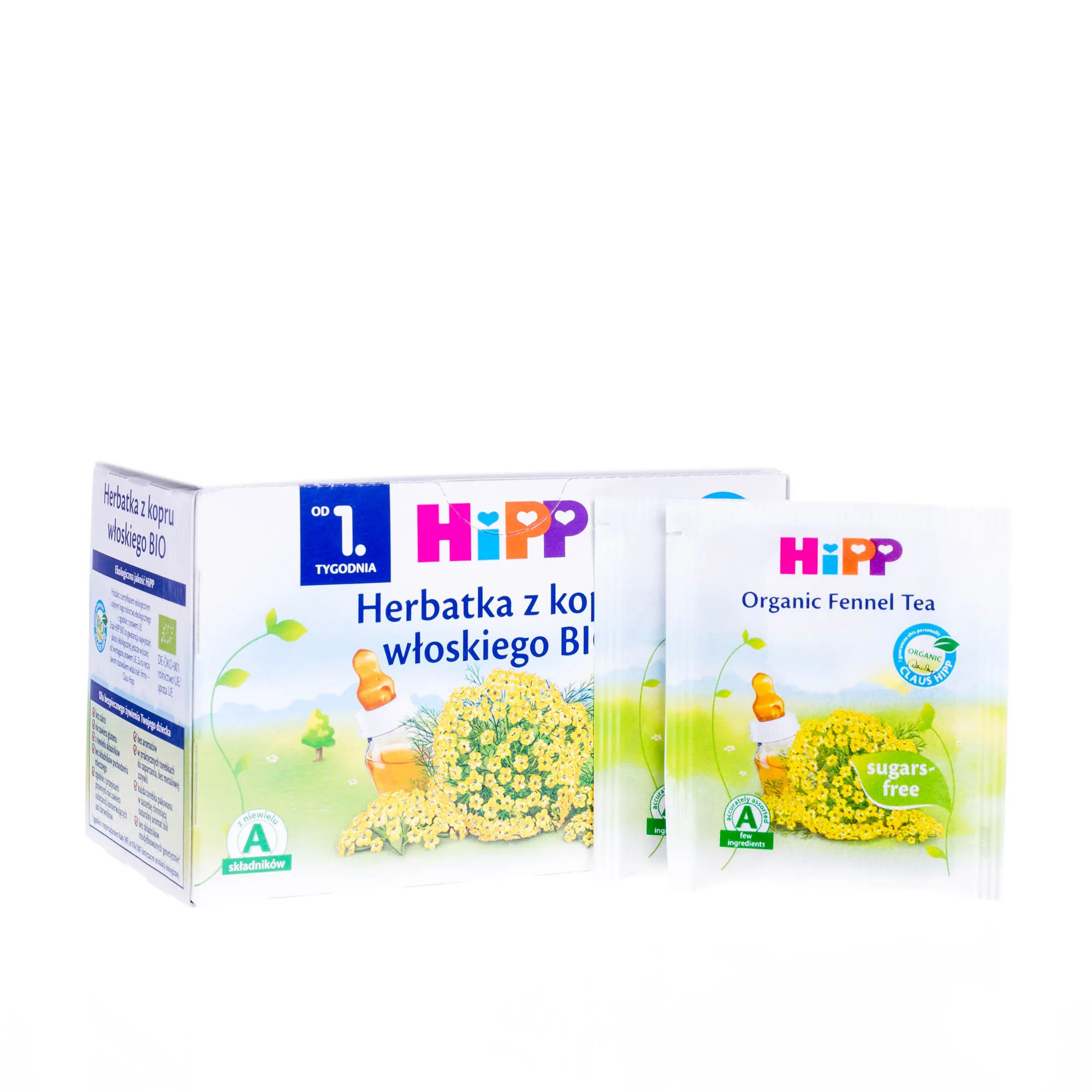 HiPP - Herbatka z kopru włoskiego od 1 tygodnia życia, 20 torebek