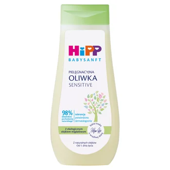 HiPP Babysanft oliwka pielęgnacyjna, od 1. dnia życia, 200 ml