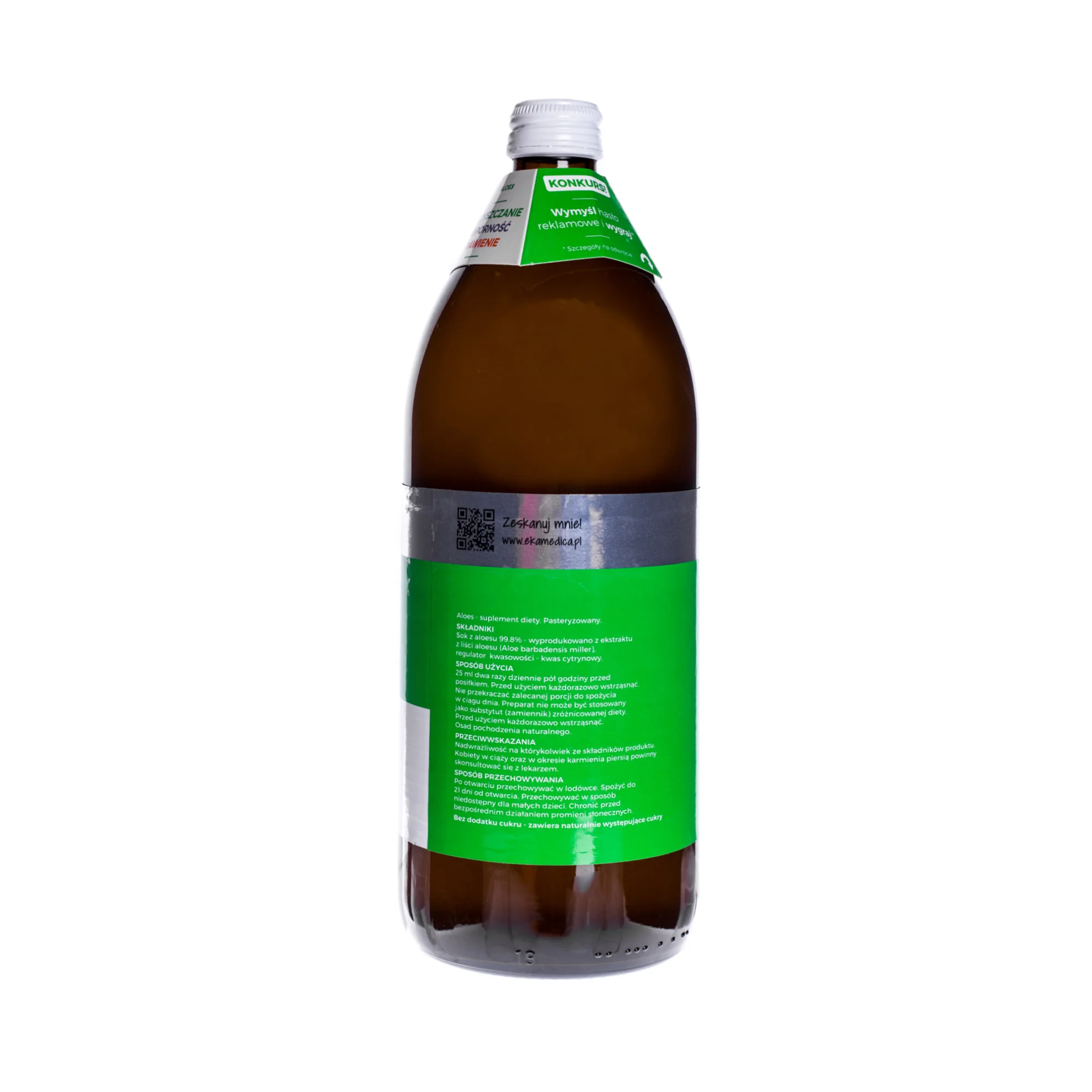 EkaMedica sok z aloesu, 1000 ml