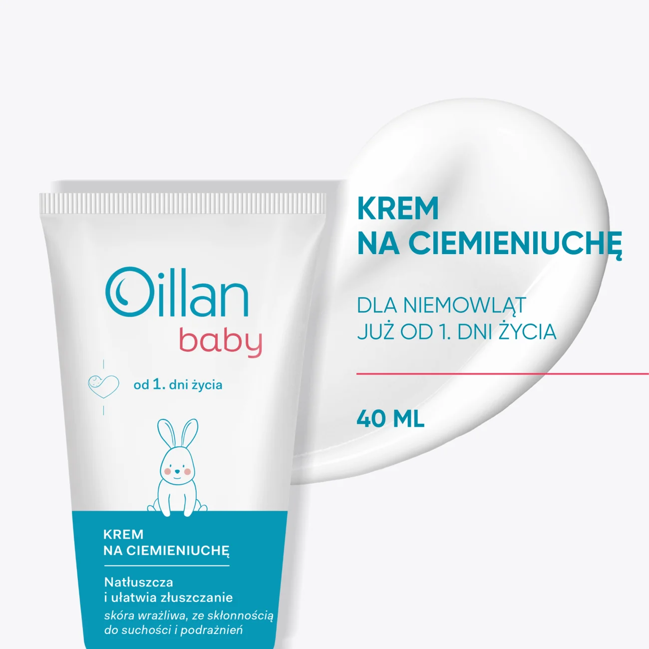 Oillan Baby krem na ciemieniuchę, 40 ml