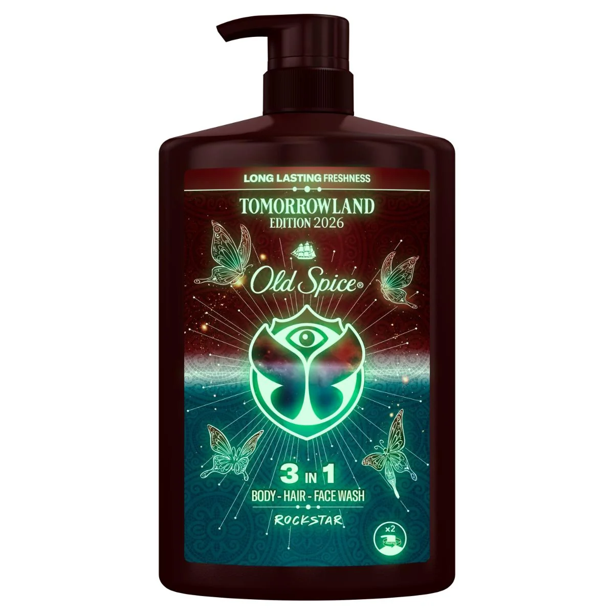 Old Spice Rockstar żel pod prysznic 3w1, 1000 ml